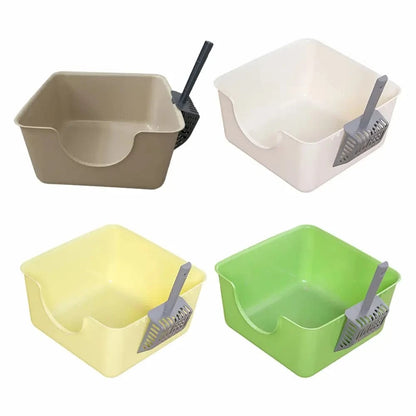 Bac à litière largeur 35 cm - Compact et anti-projections Griffe d'Amour
