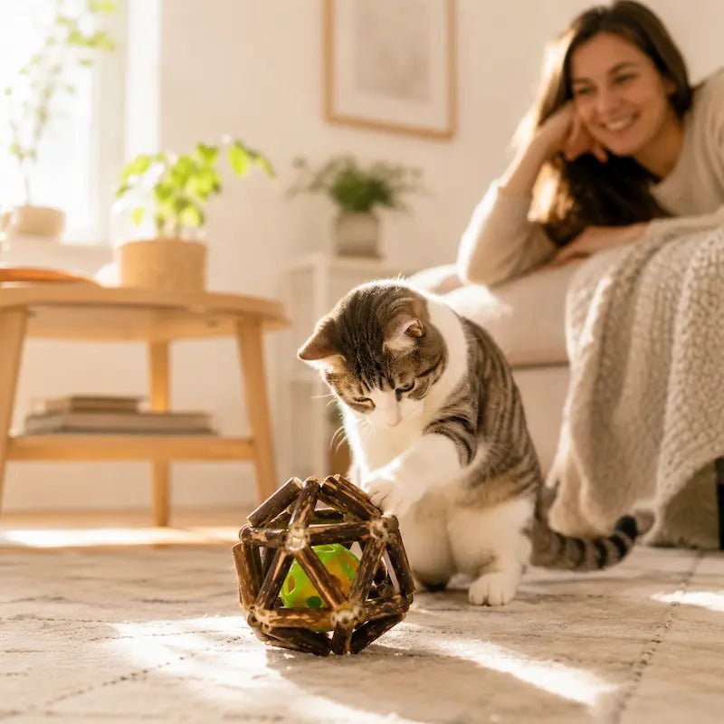 Boule Linglong - Stimule votre chat | PawZen