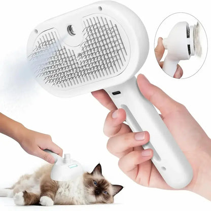 Brosse avec spray