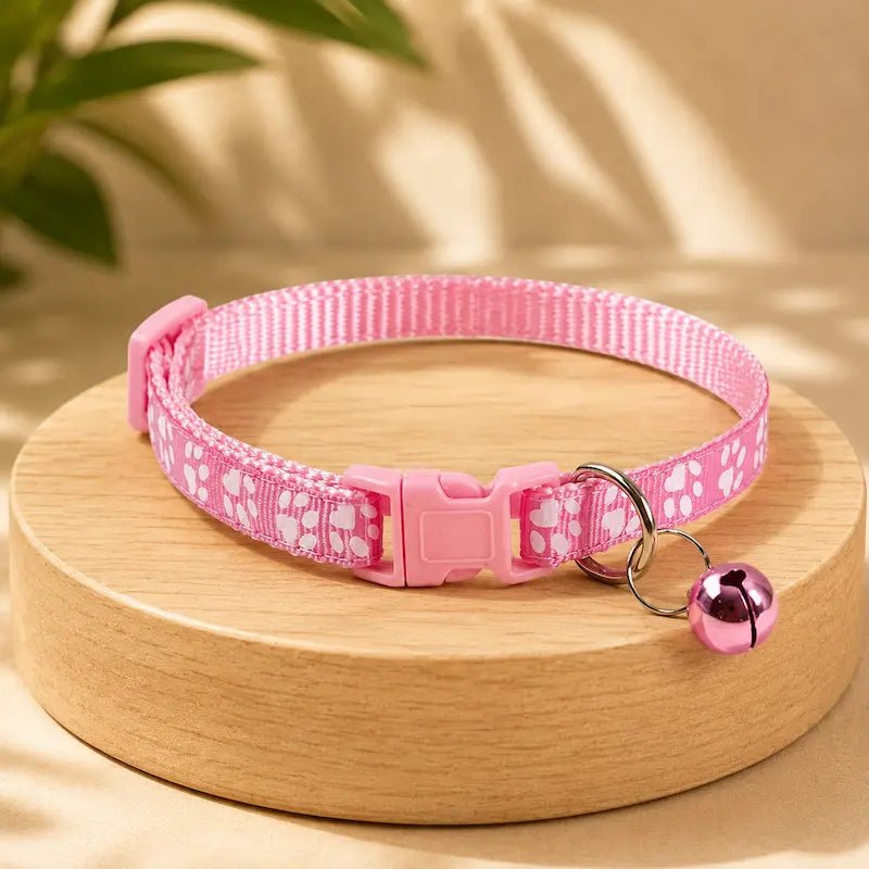Collier chat motif coloré - Léger et réglable | PawColor