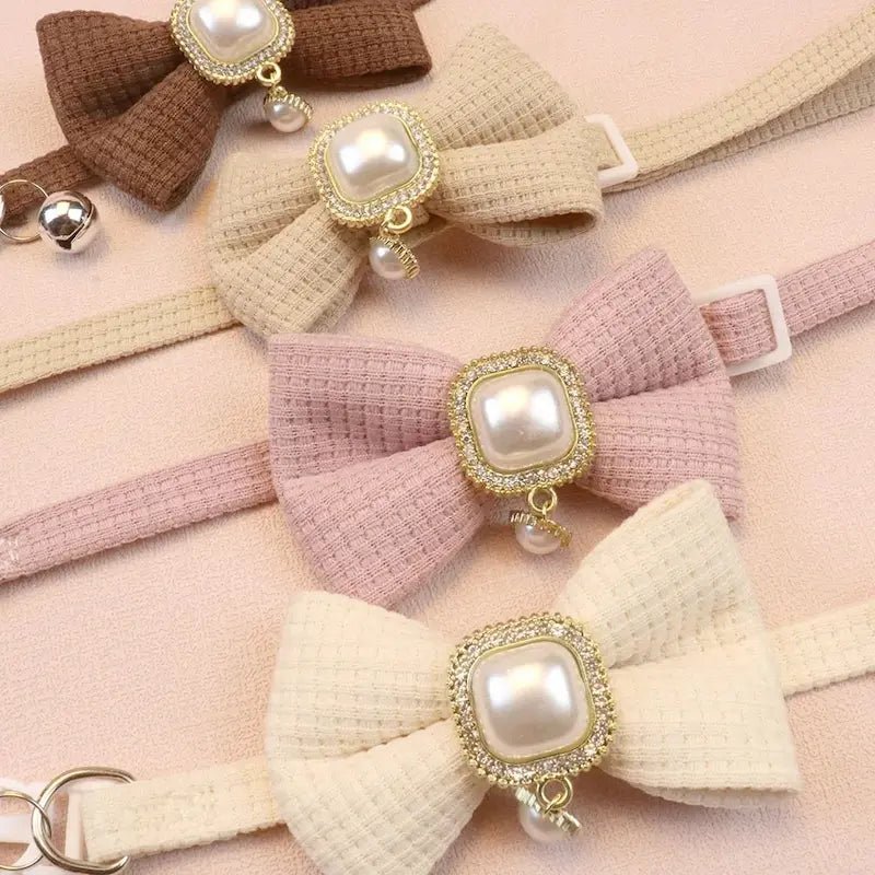Collier chat nœud papillon - Élégant & réglable | MiaChic