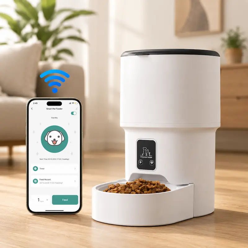 Distributeur croquettes intelligent chat – Contrôle app | SmartMeal