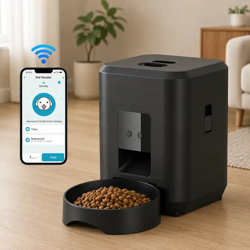 Distributeur programmable de croquettes pour chat | Feedicat