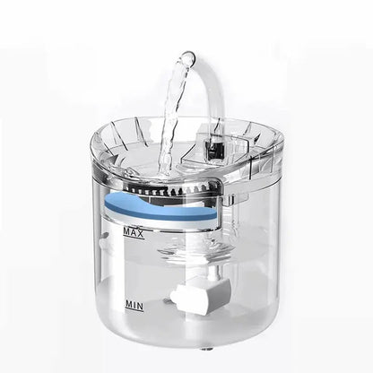 Fontaine chat 2L design avec capteur - Hydratation intelligente Griffe d'Amour