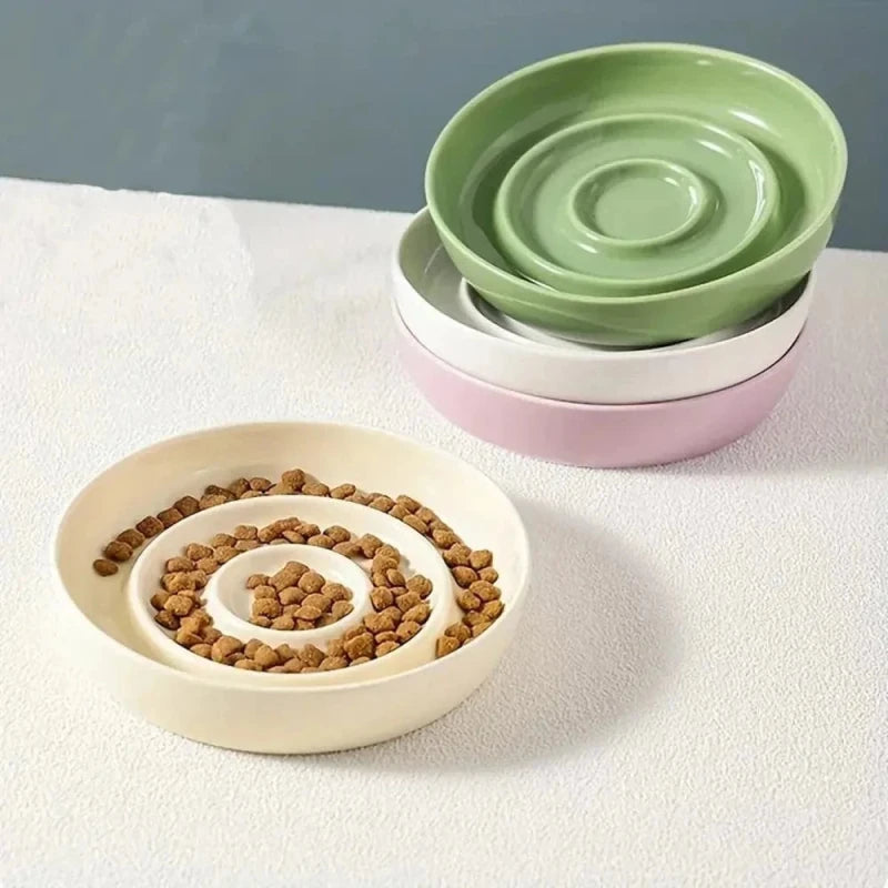 Gamelle anti-glouton chaton - Mange doucement | BabySlow