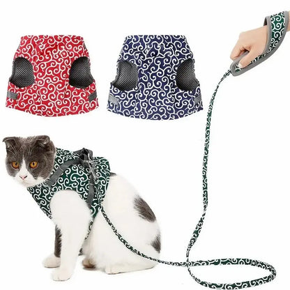 Harnais veste chat