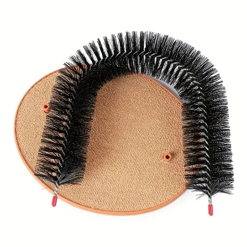 Jouet chat arc auto-grooming - Massage | DoucePatte
