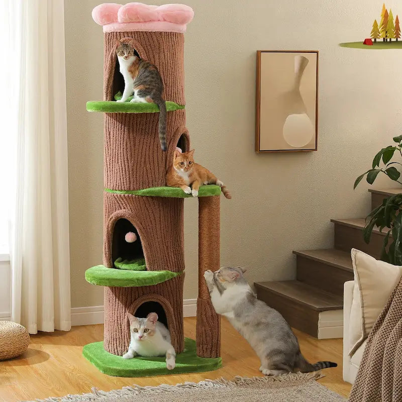 Grand arbre à chat 4 condos
