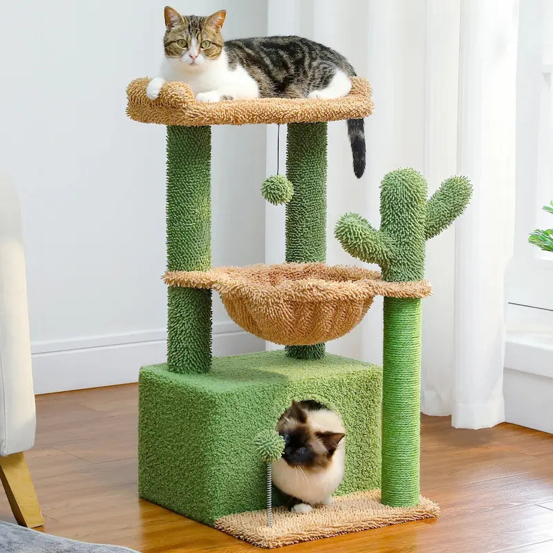 Arbre à chat 4-en-1 avec condos