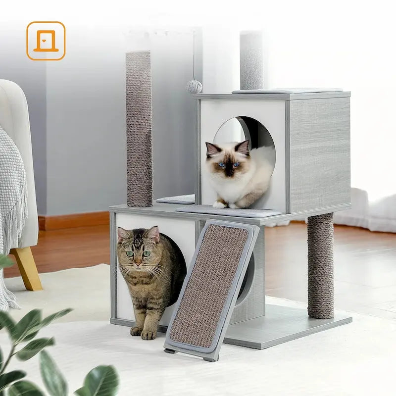 Petit arbre à chat moderne