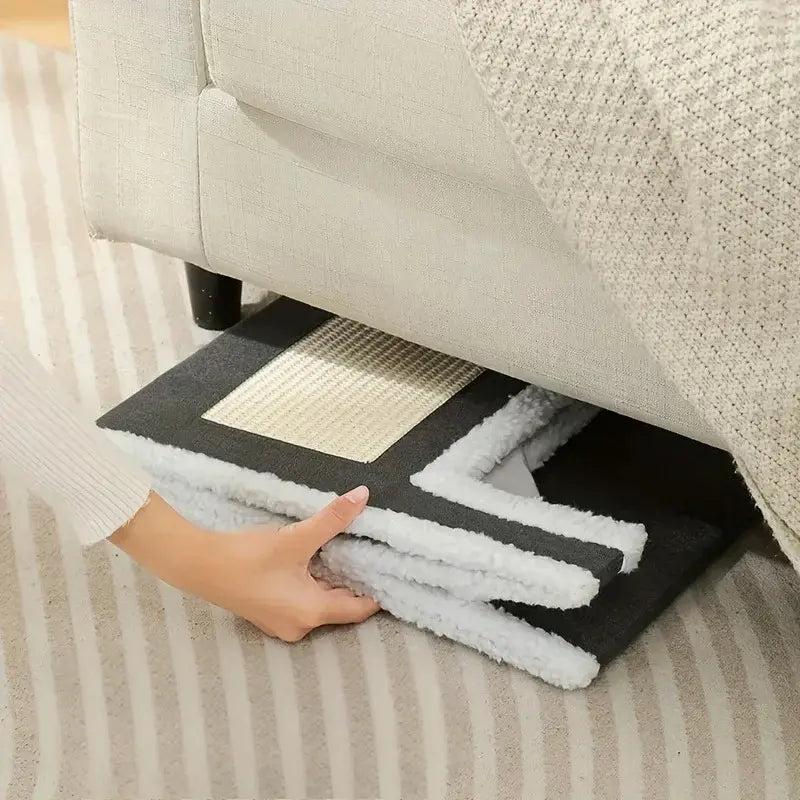 Maison cube pour chat