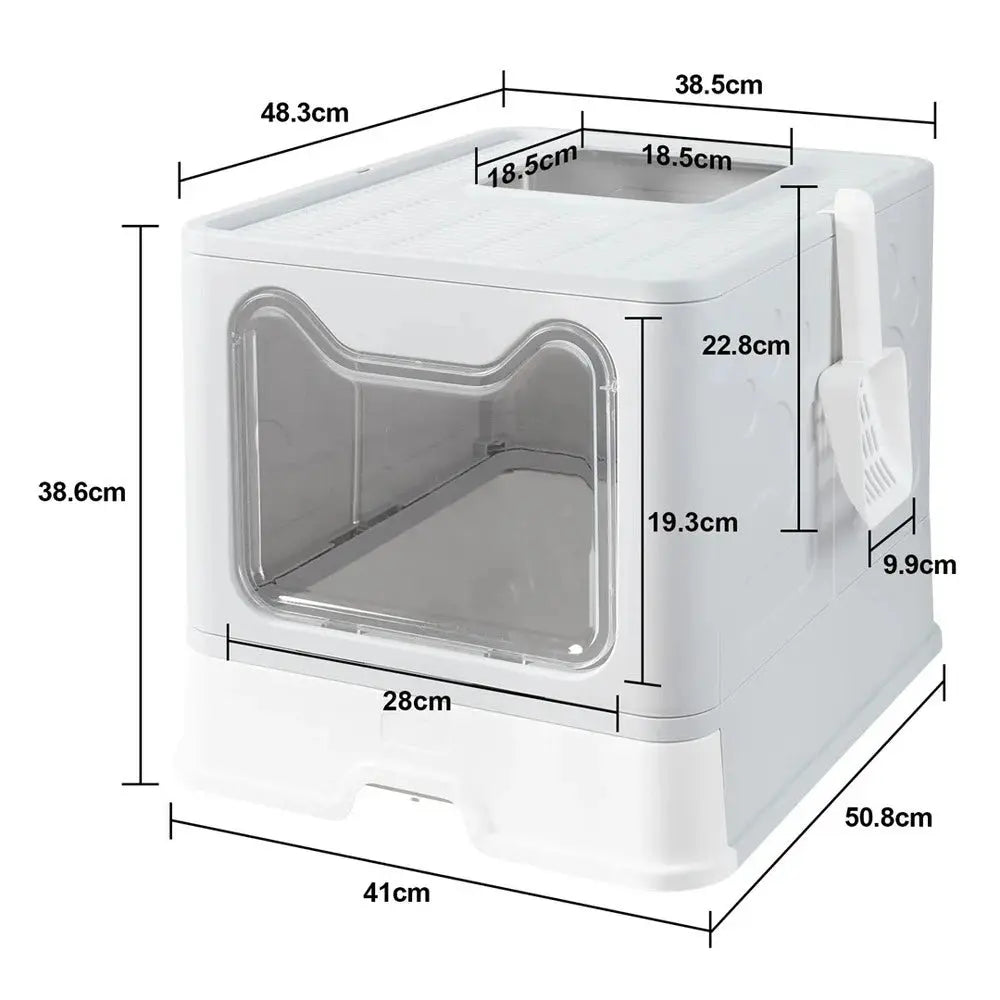 Maison de toilette XXL pour chat - Pratique & anti-odeurs Griffe d'Amour