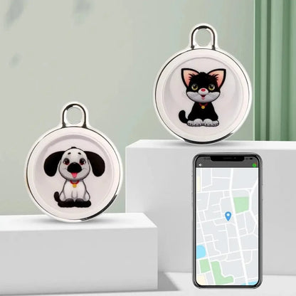 Mini badge GPS pour chat - Suivi en temps réel sans abonnement Griffe d'Amour