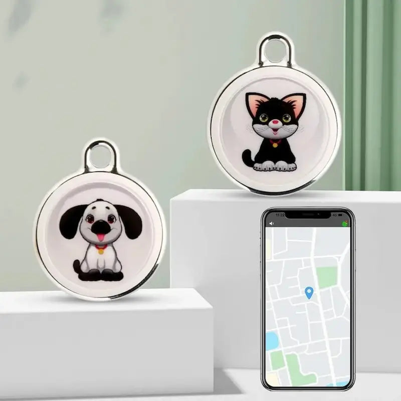 Mini badge GPS chat