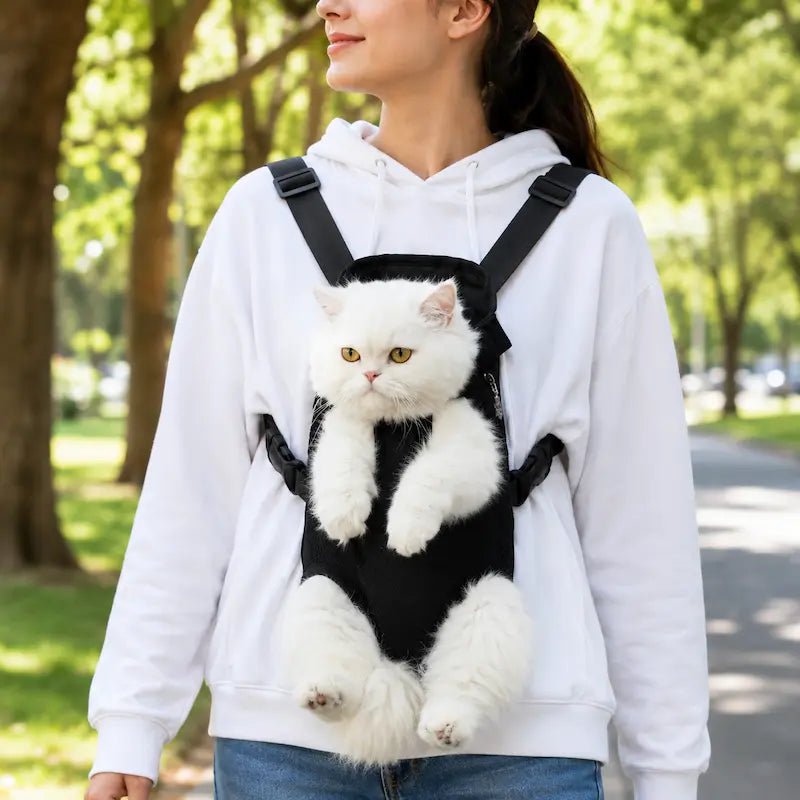 Sac à dos promenade chat - confort total | PawVia