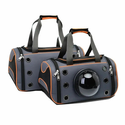 Sac de transport bulle pour chat - Vue panoramique anti-stress Griffe d'Amour