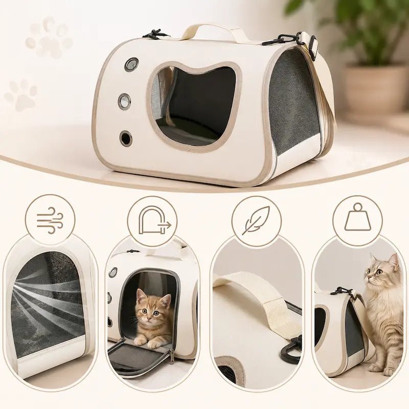 Sac de transport pour chaton - Voyage sans stress assuré | BabyCat