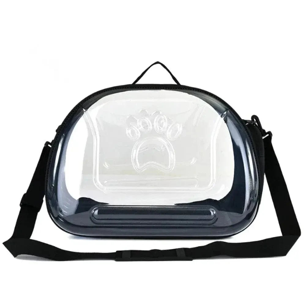 Sac de transport transparent pour chat - Voyagez en sérénité Griffe d'Amour