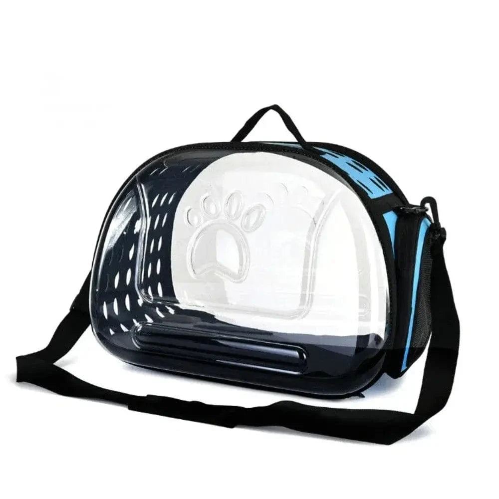 Sac de transport transparent pour chat - Voyagez en sérénité Griffe d'Amour