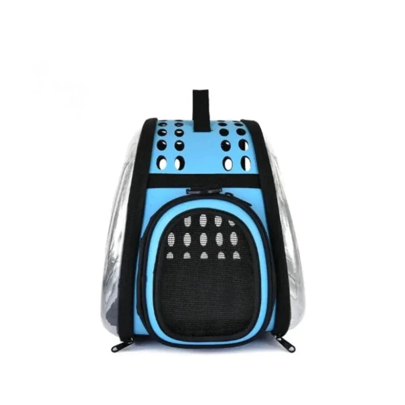 Sac de transport transparent pour chat - Vue panoramique | ClearCat