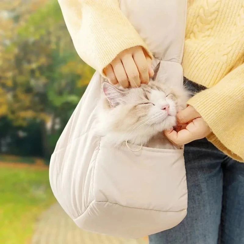 Sac transport chat bandoulière - Confort et mobilité | EasyCarry