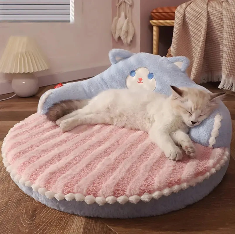 Tapis lit couchage pour chat
