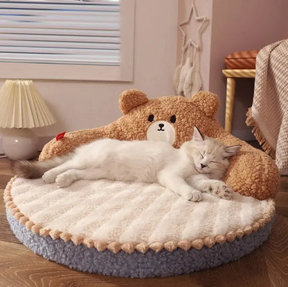 Tapis lit couchage pour chat