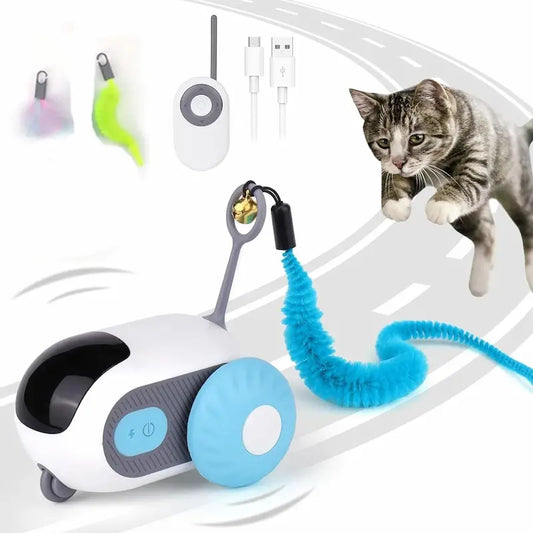 Voiture télécommandée chat 